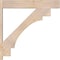 Ekena Millwork Merced Block Smooth Outlooker, Douglas Fir, 7 1/2"W x 42"D x 42"H OUT08X42X42MRC05SDF - alternate 4